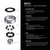 608 Broc Inline – High Carbon Steel Ring + Ceramic Ball